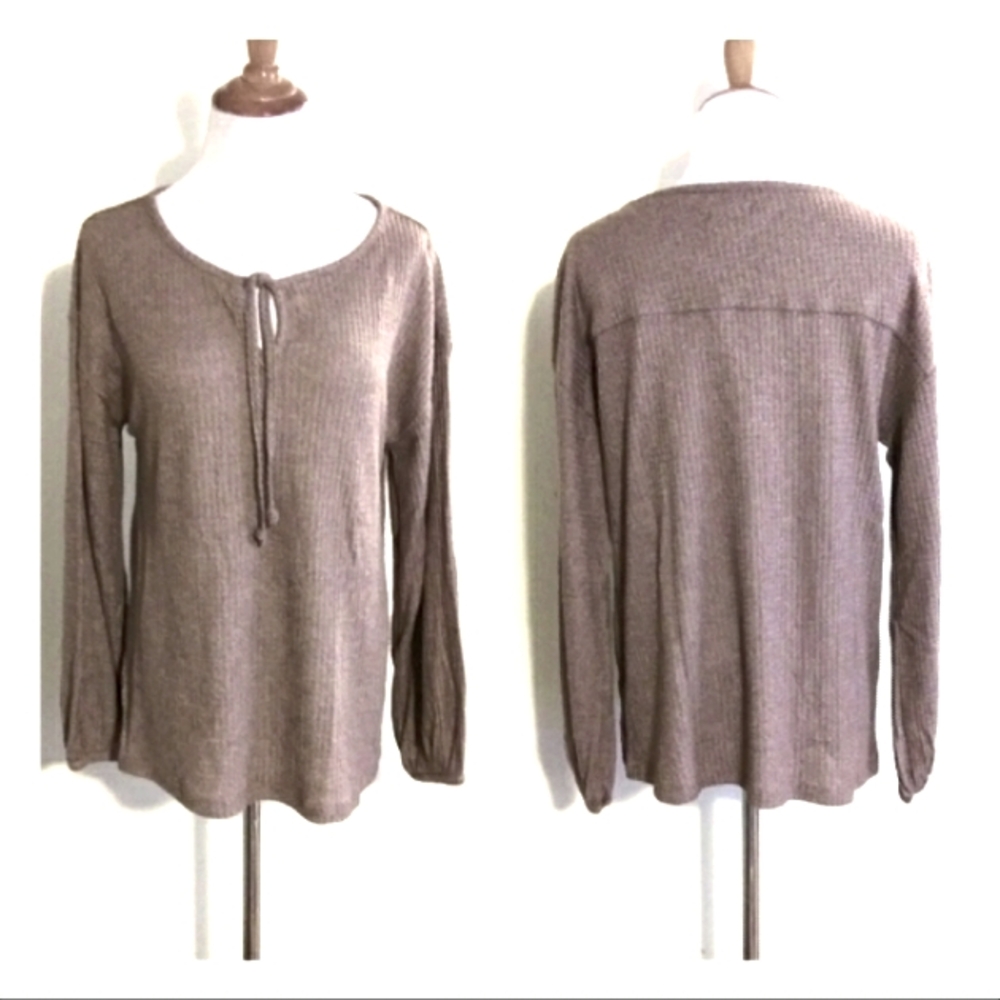 Wonderly Brown Boho Blouse